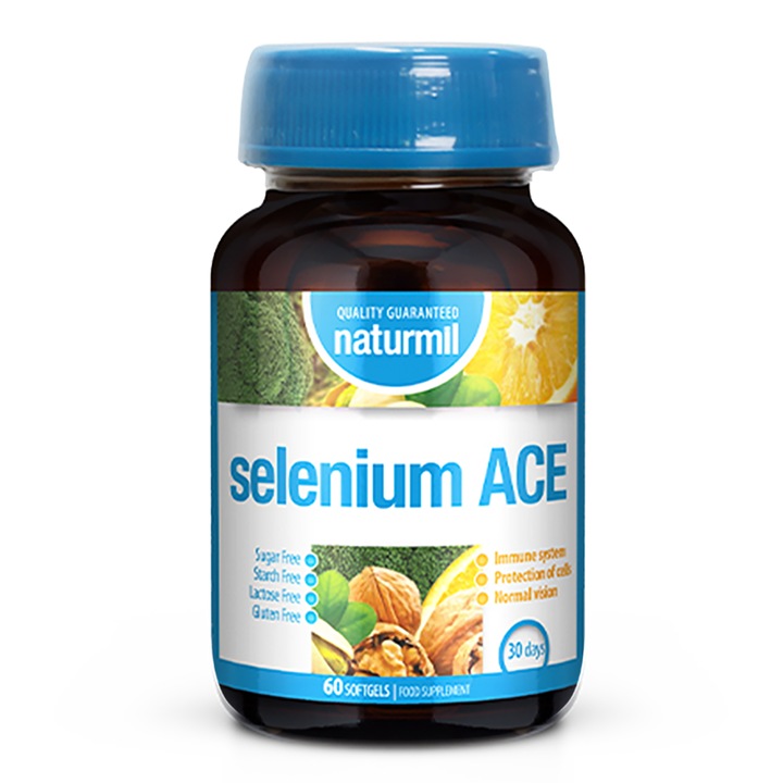 Selenium ACE, Naturmil, 60 capsule