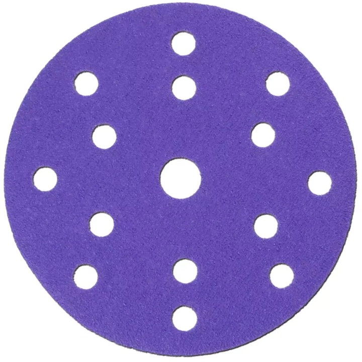 Discuri abrazive ceramice 150 mm, #60, velcro, set de 5 buc