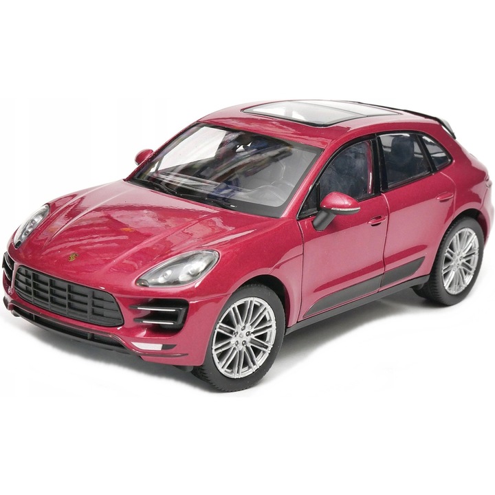 Gyűjtőautó Porsche Macan Turbo, Welly, 1:24, 17x9x6,5cm