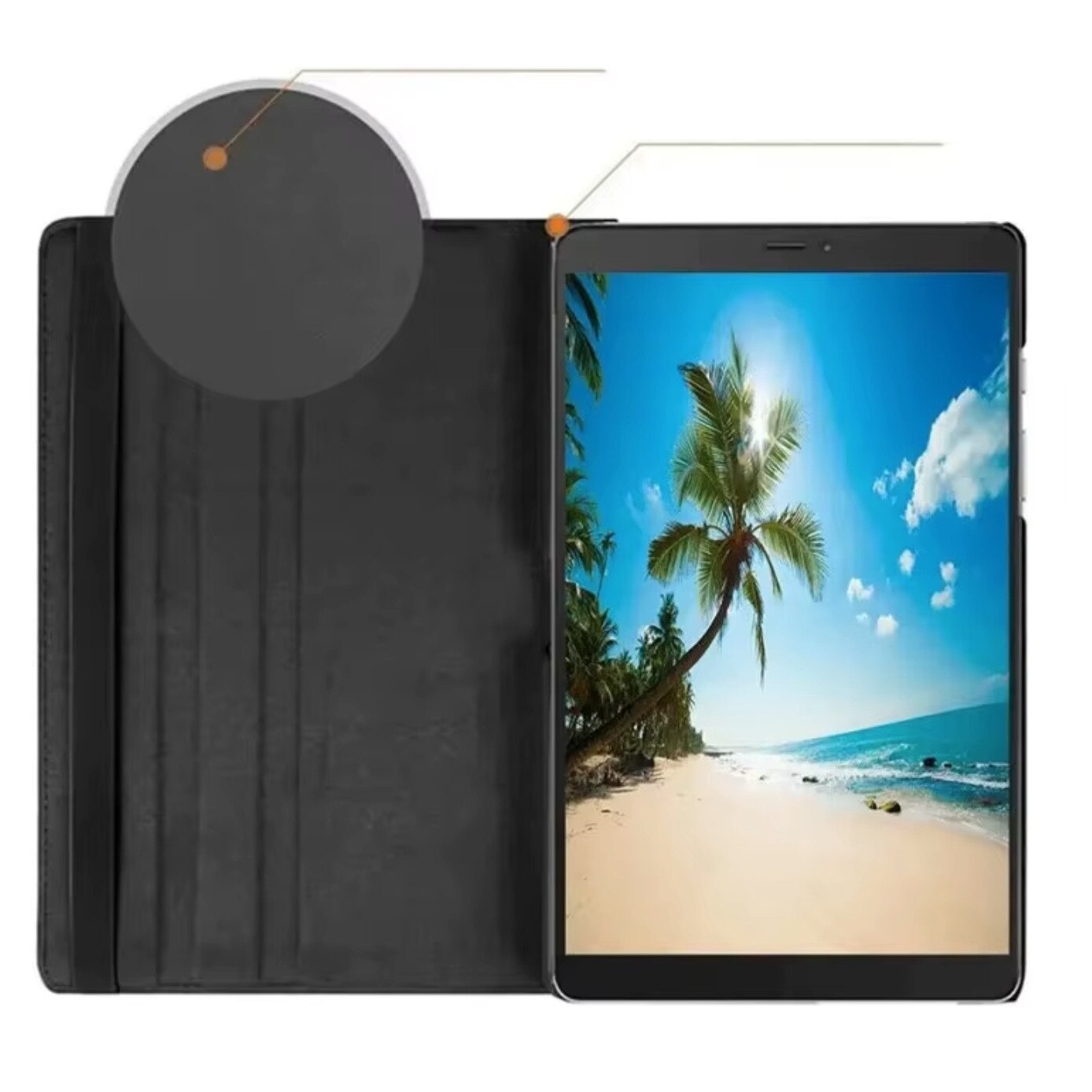 Husa rotativa 360° pentru SAMSUNG GALAXY TAB A9 8.7 2023 X110 / X115