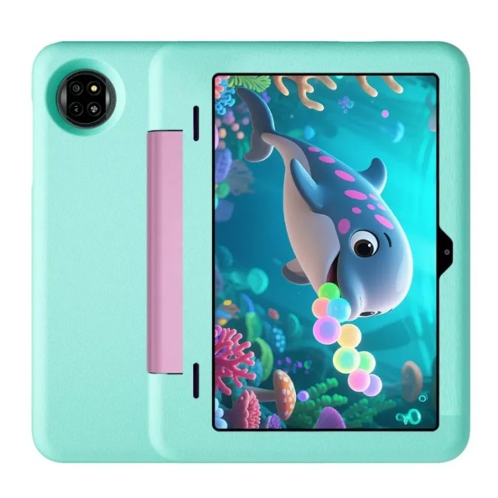 Таблет Blackview Tab 20 Kids, четириядрен процесор, 10.1" HD+ екран, 64GB, зелен