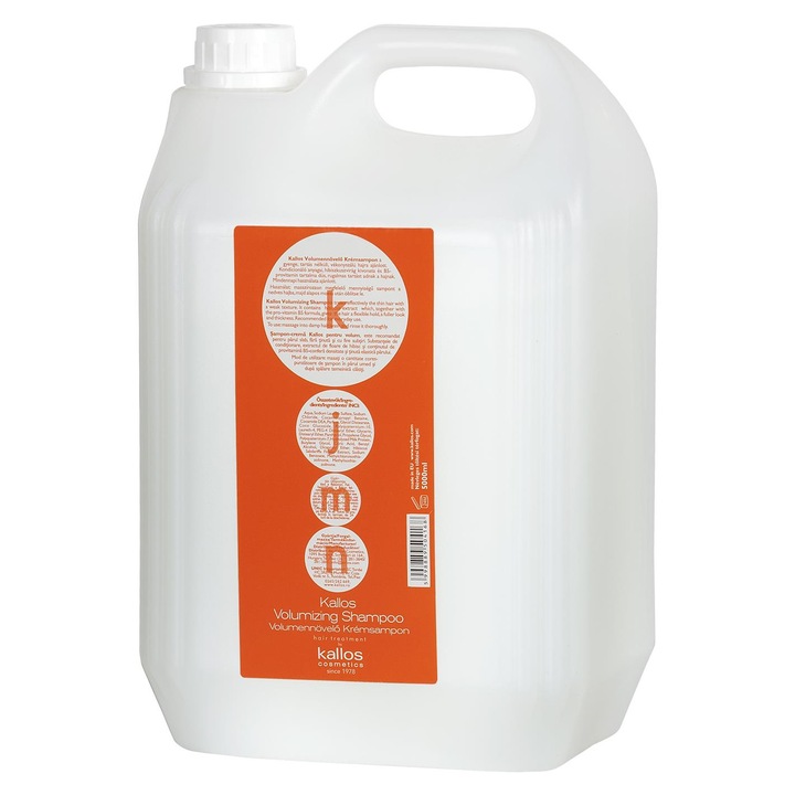 Șampon crema Kallos KJMN, volum, 5000 ml