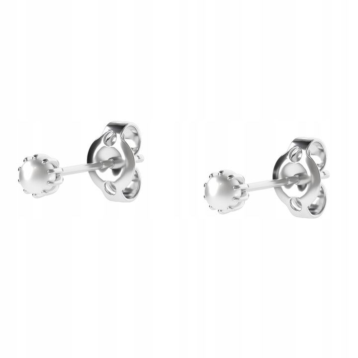 Cercei cu bili, Little Angel, J937, cupru, 0.4 cm