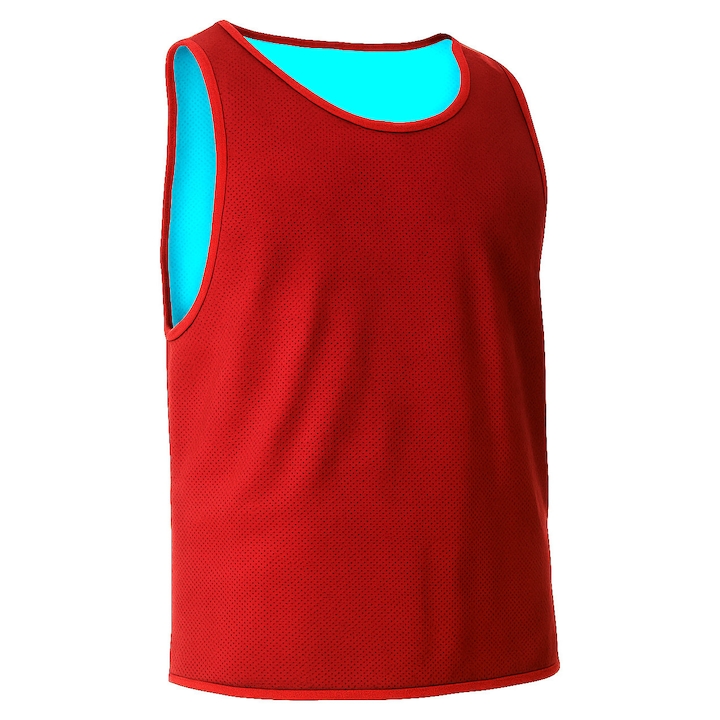 Maiou departajare Reversibil Rosu/Albastru, Rosu/Albastru