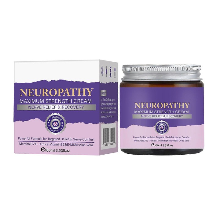 Krém neuropátiás fájdalomra, 1 db, hűsítő hatású, kíméletes ápolás, 100ml