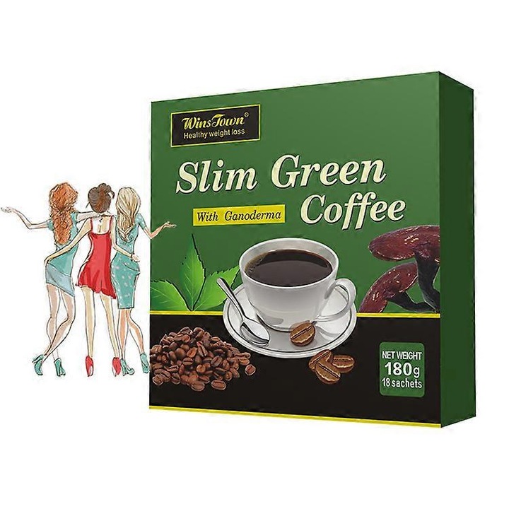 Cafea verde slabire, Arabica, 1 cutie, extract de frunze, L-carnitina