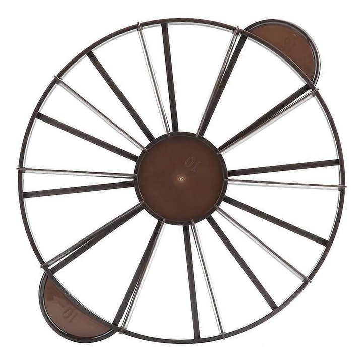 Feliator tort, 10 felii, culoare maro, 265x25mm