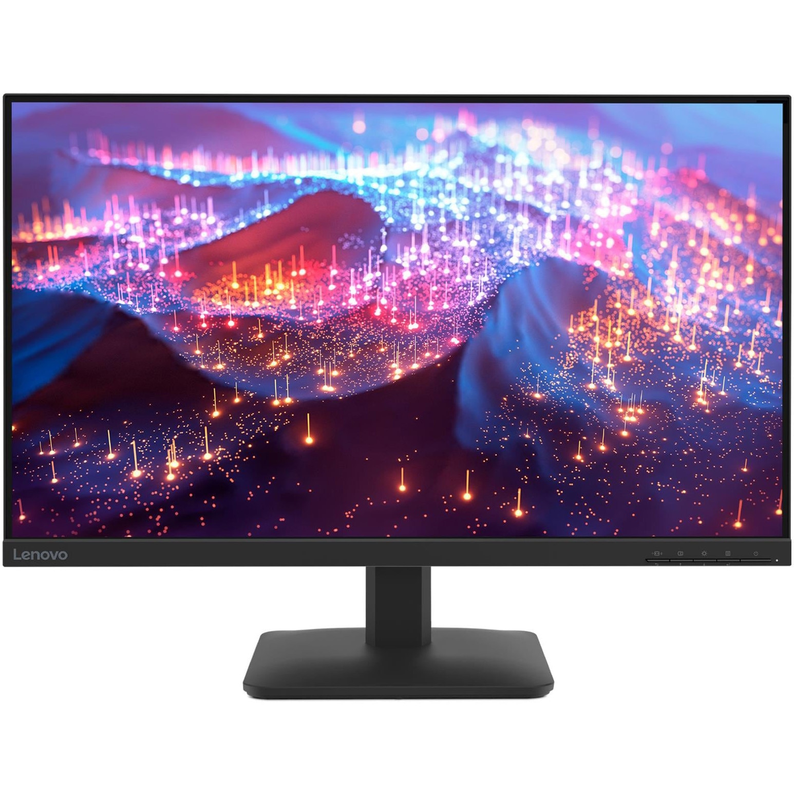 Monitor LED IPS Lenovo L27-4e, 27", Full HD (1920x1080), 100Hz, 4ms GTG, 99% sRGB, Anti-glare, HDMI, VGA, VESA, negru