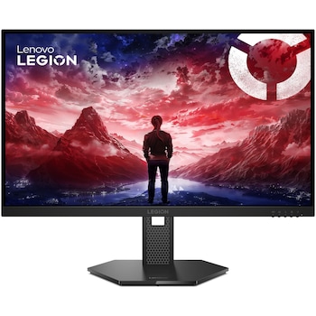 Monitor Gaming LED IPS Lenovo Legion 27Q-10 68C6GAC4EU, 27", QHD (2560x1440), 240 Hz, 0.5ms MPRT, AMD FreeSync Premium, NVIDIA G-SYNC Compatible, 2x HDMI, DisplayPort, Pivot, VESA, negru