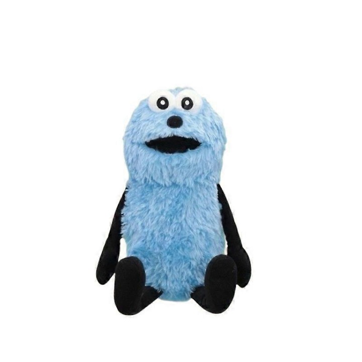 Papusa de plus model Sunsun Non-Non, 27cm, albastru