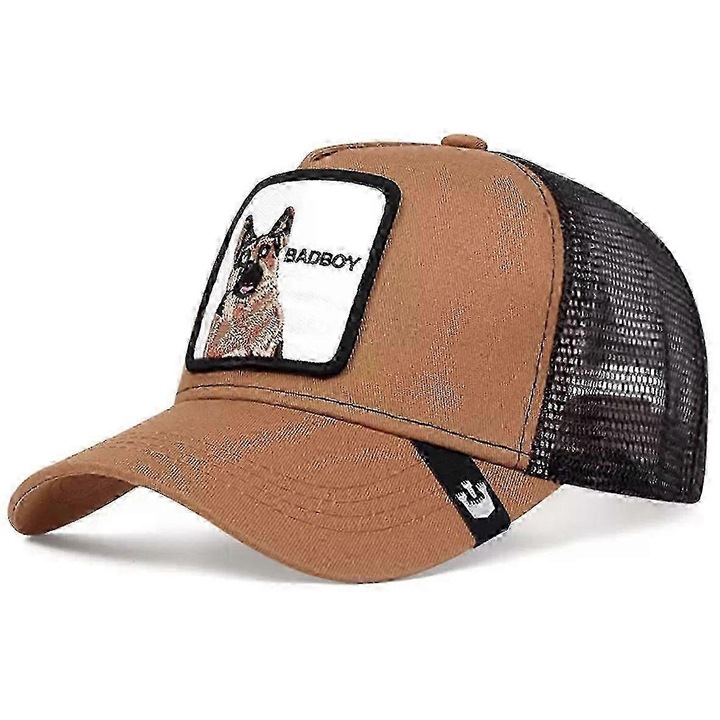 Sapca barbati, broderie animal, bumbac respirabil, ajustabila