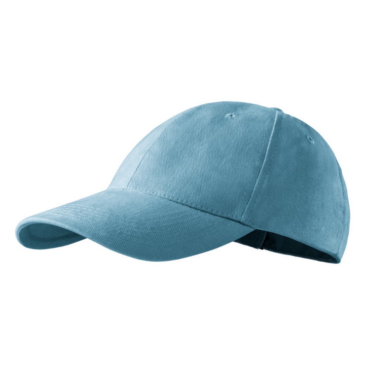 Intelli® Uniszex állítható pamut sapka, 100% pamut, kényelmes mindennapi viseletre és sporttevékenységekre, világoskék