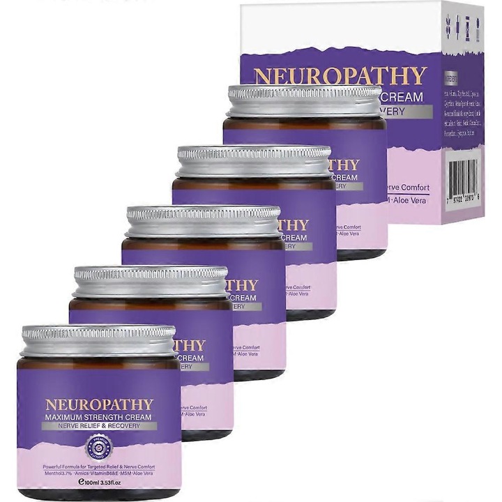 Krémek neuropátiás fájdalomra, 5 darab, gyors hatású, kíméletes ápolás