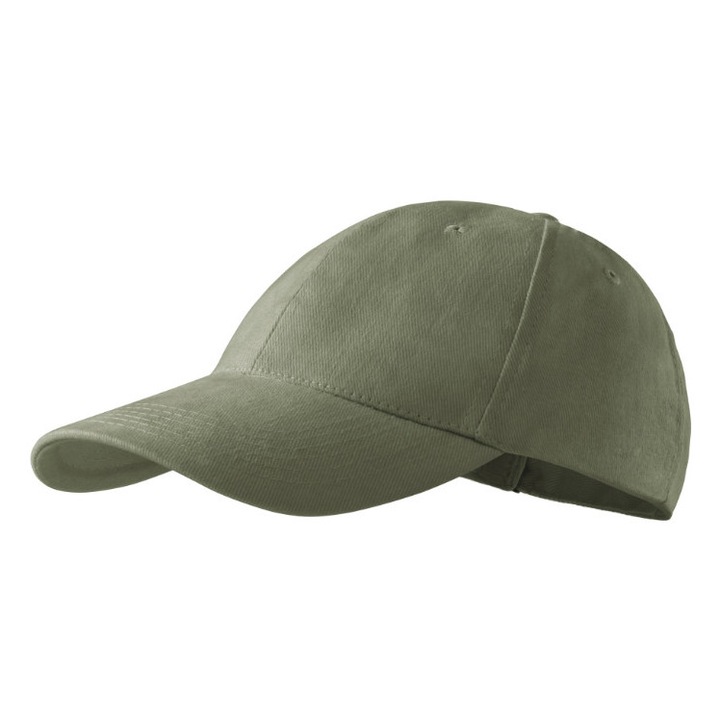 Intelli® Uniszex állítható sapka 100% pamutból, kényelmes mindennapi viseletre és sporttevékenységekhez, katonai zöld