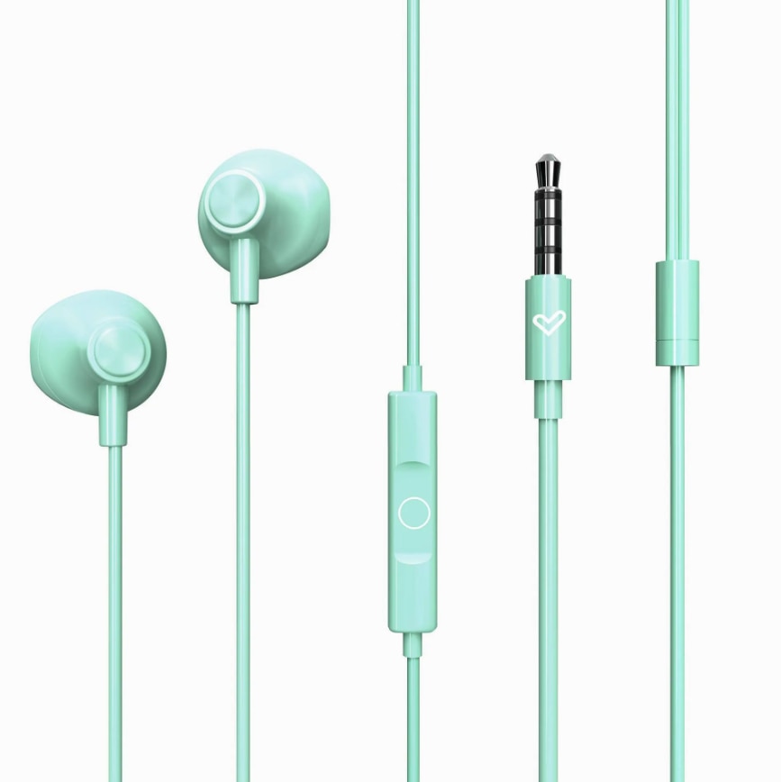 Casti cu fir Energy Sistem EasyPods, verde menta