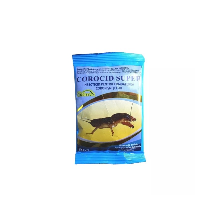 Insecticid Solarex Corocid 50 g, pentru coropișnițe, universal