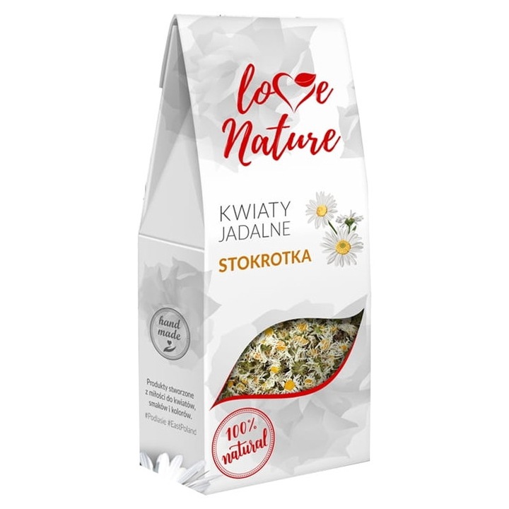 Сушени ядливи цветя, Love Nature, 20гр