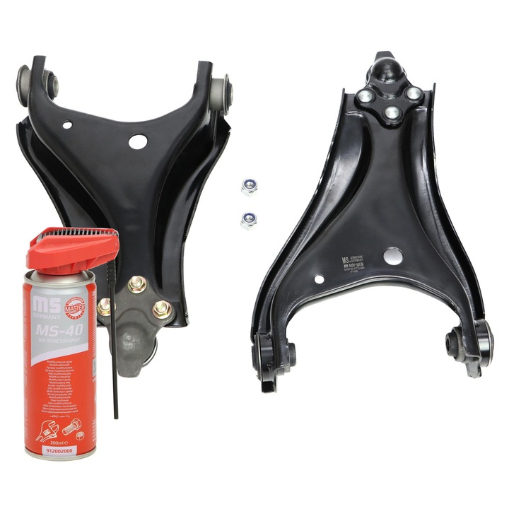 Set brațe suspensie Master-Sport, 2 buc, ulei multifuncțional, 5,81kg, pentru Dacia Duster