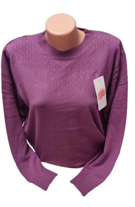 Bluza de dama culoarea mov, marimea L-XL