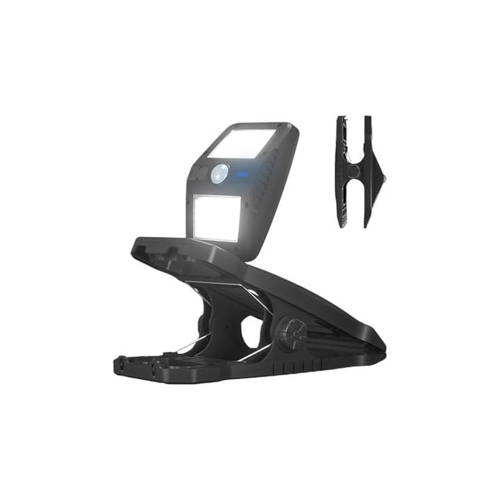 Lampa solara de exterior, 360° rotativa, impermeabila, pentru gradini, terase, dimensiuni 15x20cm