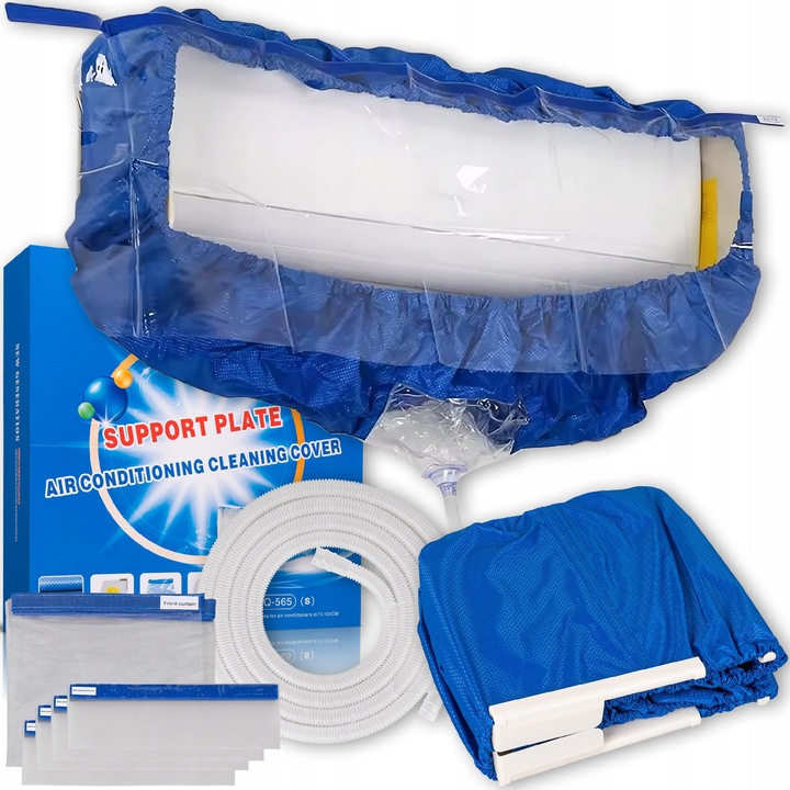 Kit cu husa pentru pentru curatarea aerului conditionat, FixClima