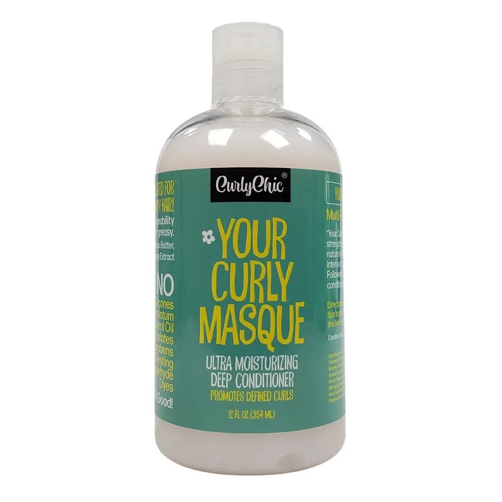 Masca pentru par cret, 354ml, Curly Chic