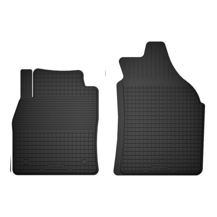Covorase auto, Wielganizator, set 2 bucati, antiderapante, 1,5 cm, pentru Smart ForFour II hatchback (2014-)