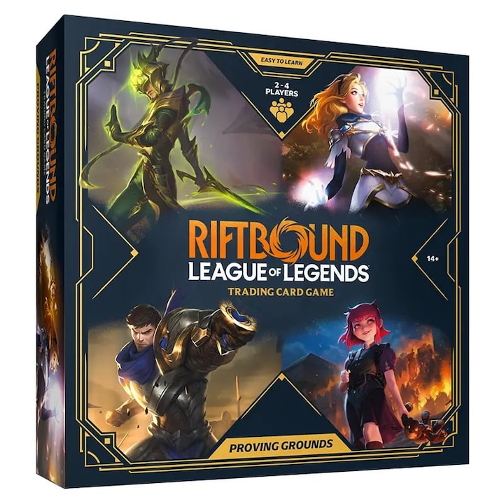 Társasjáték Riftbound League of Legends TCG Set 1 Origins – Proving Grounds Box Készlet (Angol)