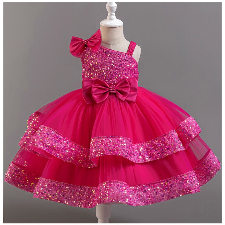 Rochie petrecere, Roz fucsia