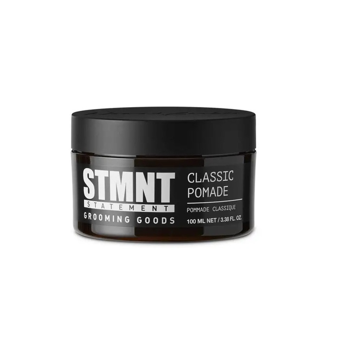 Pomade, STMNT Classic, Fixare flexibila, control puternic si luciu natural, cu spalare usoara si parfum sofisticat, 100ml