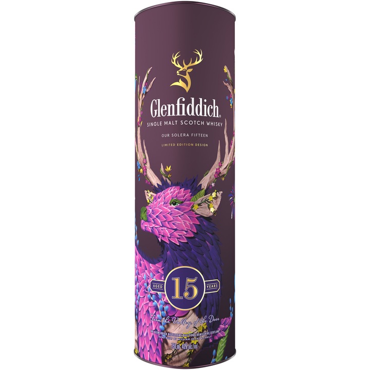 Whisky Glenfiddich 15YO Lunar Festive, 40%, 0.7l