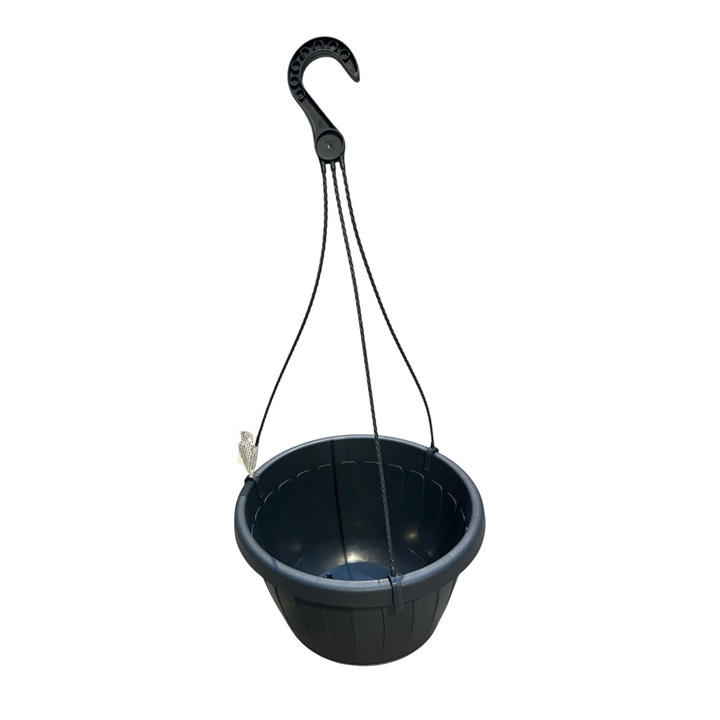 Ghiveci suspendat STELLA 260 – gri, 5.22 L