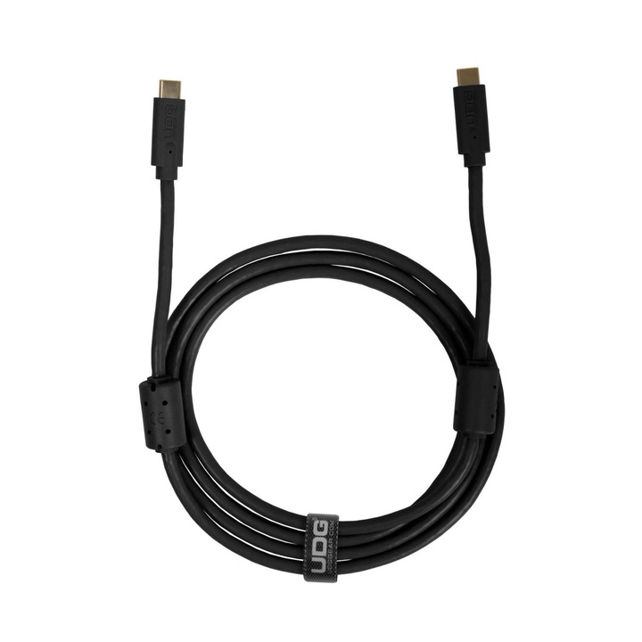 30W gyorstöltő és adatkábel, USB 3.2 Type C - Type C, 1.5m, fekete