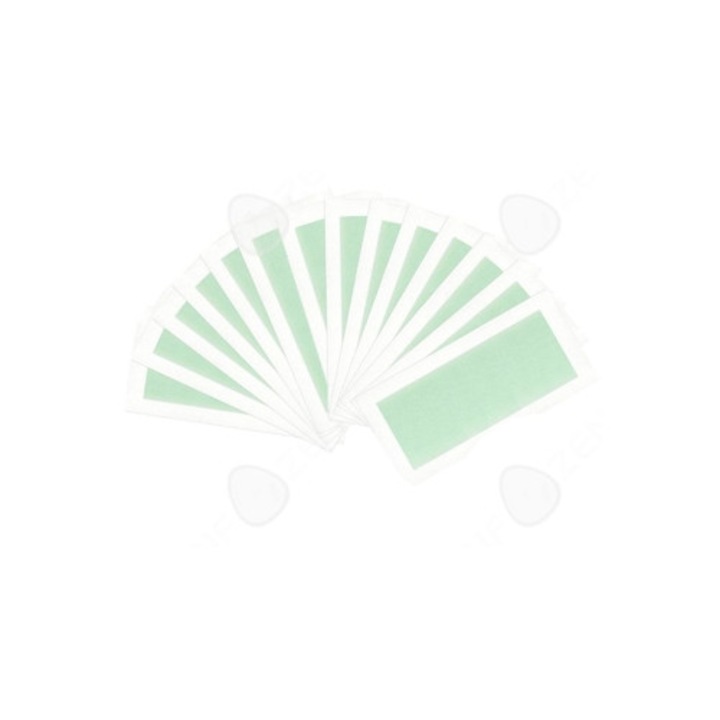 Ленти за депилация, 12 бр, Зелени