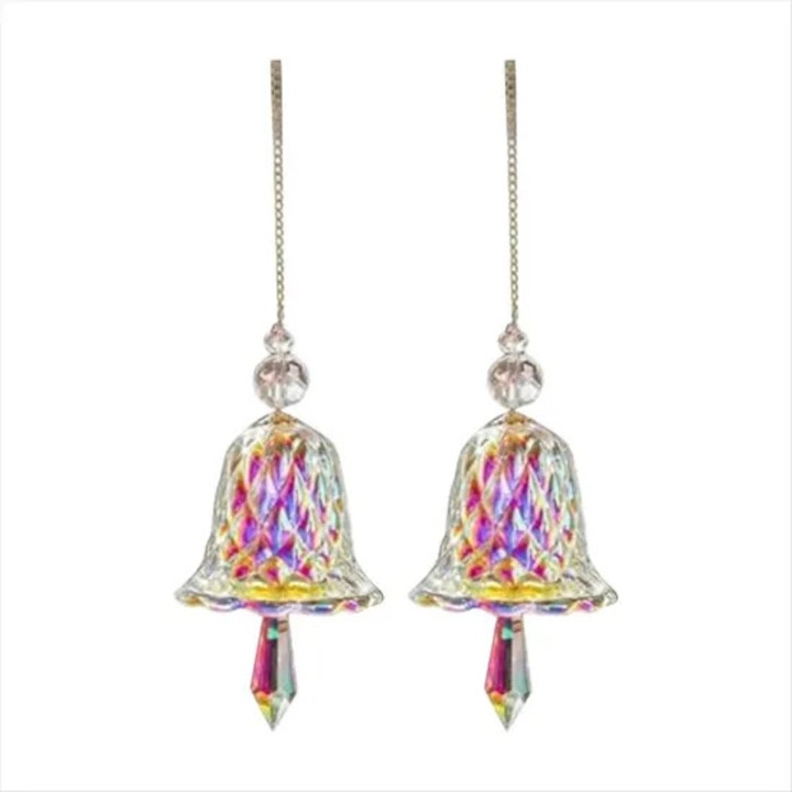 Kristály dísz, ablakra, 2 db