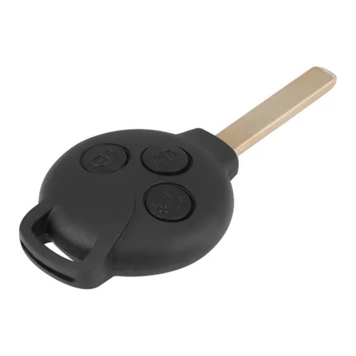 Telecomanda auto cu 3 butoane, transmisor chip 434 MHz, pentru Mercedes Benz SMART FORTWO