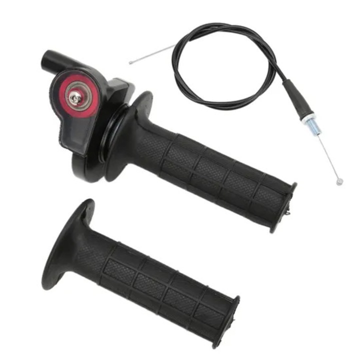 Manete acceleratie 7/8in cu cablu pentru motociclete off-road CRF KLX TTR 110 125 150 200 250CC