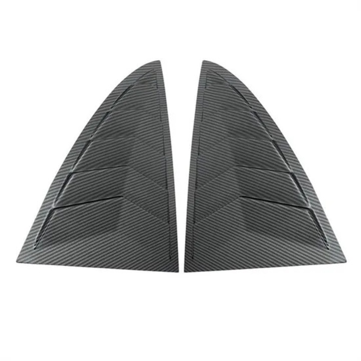 Сенници за кола за Tesla Model 3 Highland 2024, комплект, обков за задни странични стъкла