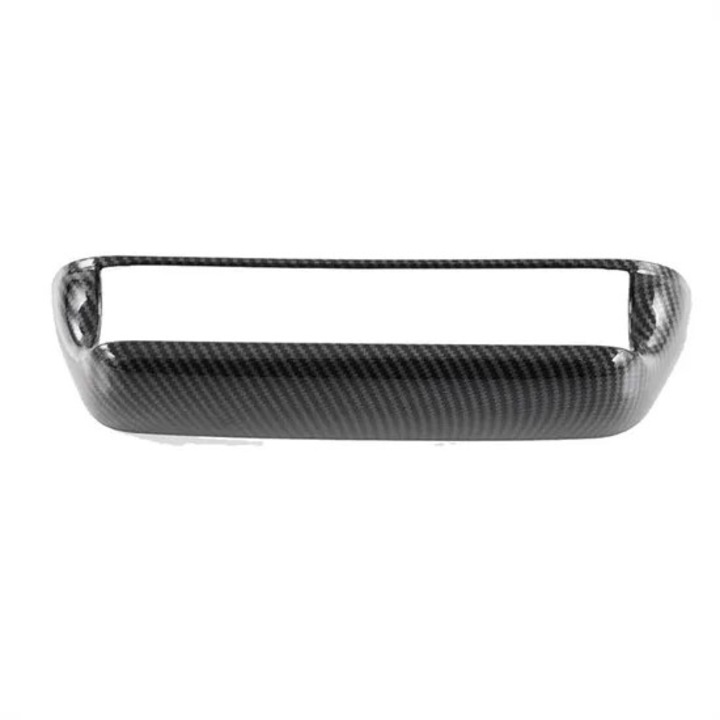 Buton AC auto, trim decorativ din fibra de carbon, pentru BYD Dolphin