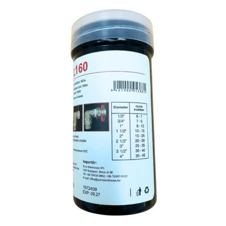 Tömítőzsinór, Általános, 160m, fehér