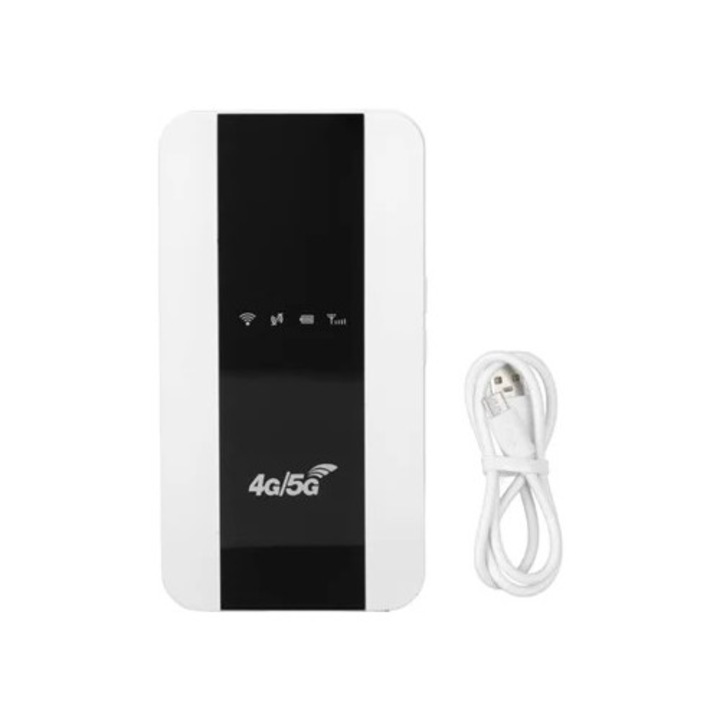 Router Wireless Portabil 4G LTE, 150Mbps, Alb