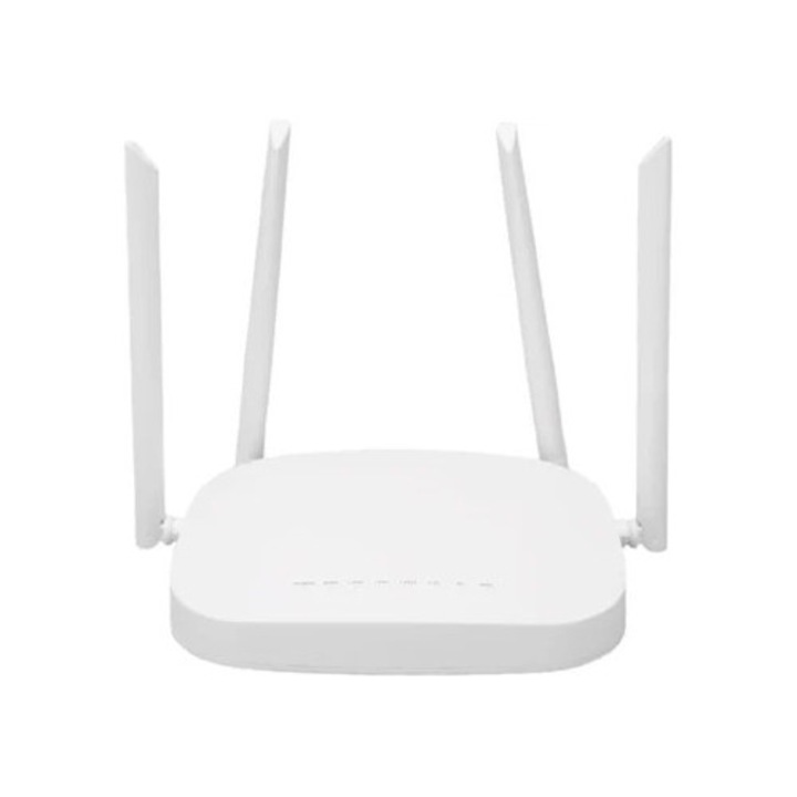 Router 4G, 300Mbps, 32 eszközzel kompatibilis, fehér, US csatlakozó