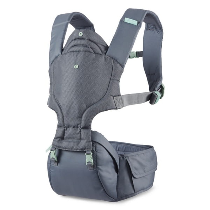 Marsupiu 5 in 1, 5 moduri de purtare, 5,5-20,5 kg, gri