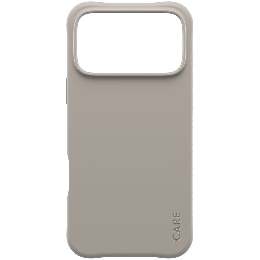 Husa Spate Silicon Care MagSafe PanzerGlass pentru iPhone 17 Pro Max CR34744 Crem