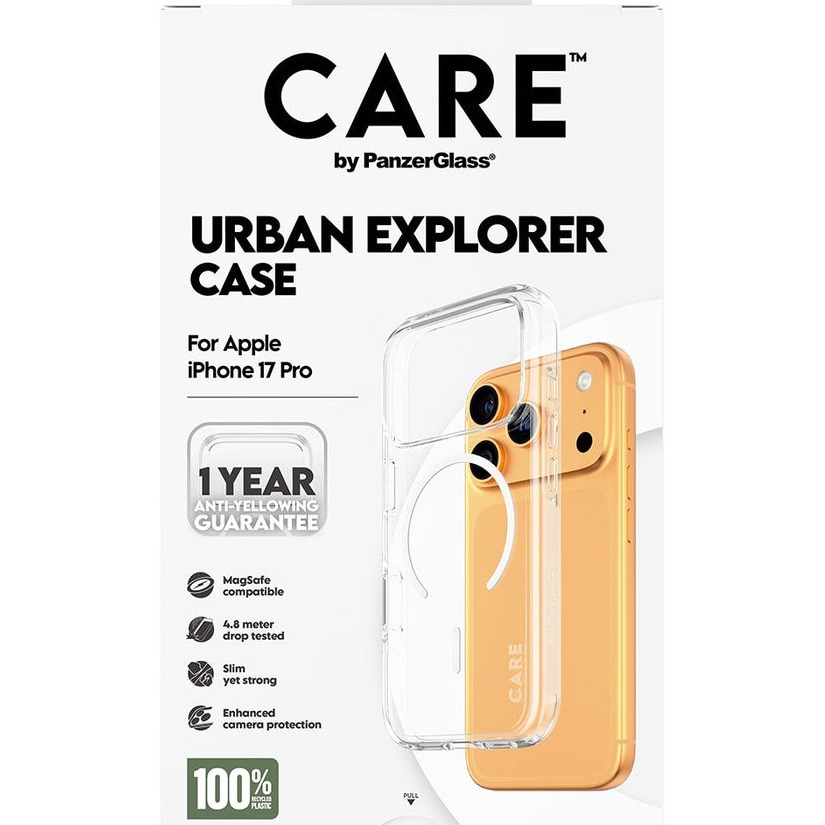 Husa Spate Urban MagSafe Alb PanzerGlass pentru iPhone 17 Pro