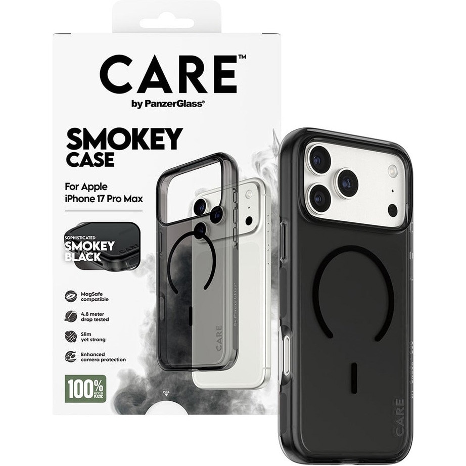 Husa Spate Urban MagSafe PanzerGlass pentru iPhone 17 Pro Max CR57780 Negru