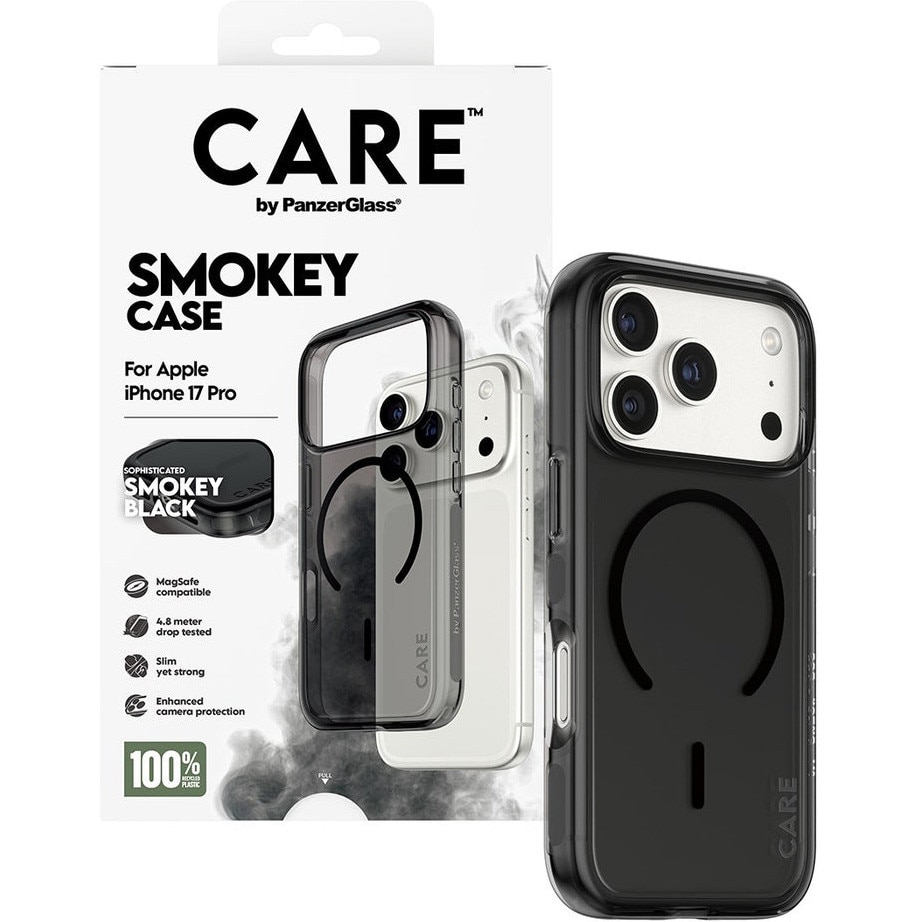 Husa Spate Urban MagSafe PanzerGlass pentru iPhone 17 Pro CR68423 Negru
