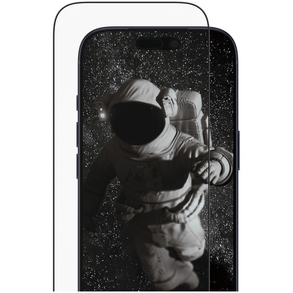 Folie Sticla Ceramic PanzerGlass pentru iPhone 17 Pro PG66155 Negru