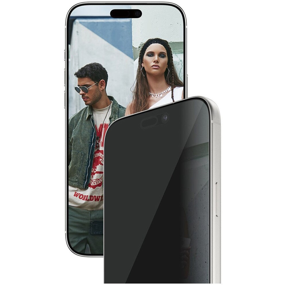 Folie Sticla Privacy PanzerGlass Safe pentru iPhone 17 Pro Max SA90275 Negru