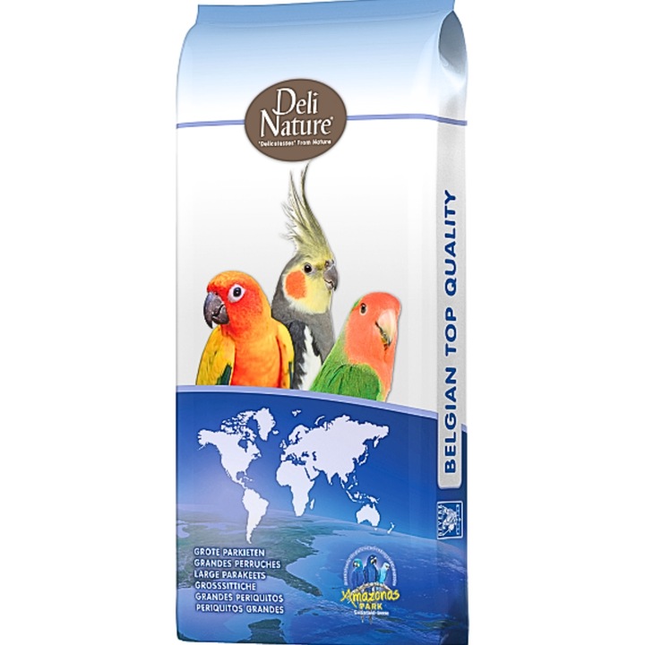 Mancare pentru papagali, Deli Nature 69, amestec de seminte cu floarea-soarelui, 20kg